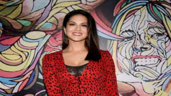 Sunny Leone snapped at her web series promotions in Mumbai