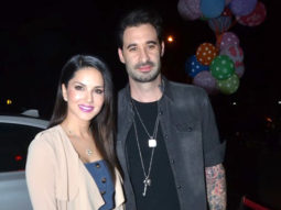 Sunny Leone spotted at Bastian in Bandra