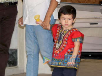 Taimur Ali Khan spotted in Bandra
