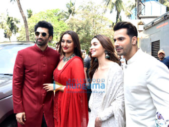 Team of Kalank snapped at the teaser launch at PVR, Juhu