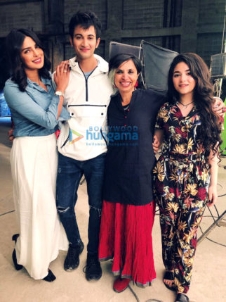 On The Sets Of The Movie The Sky Is Pink