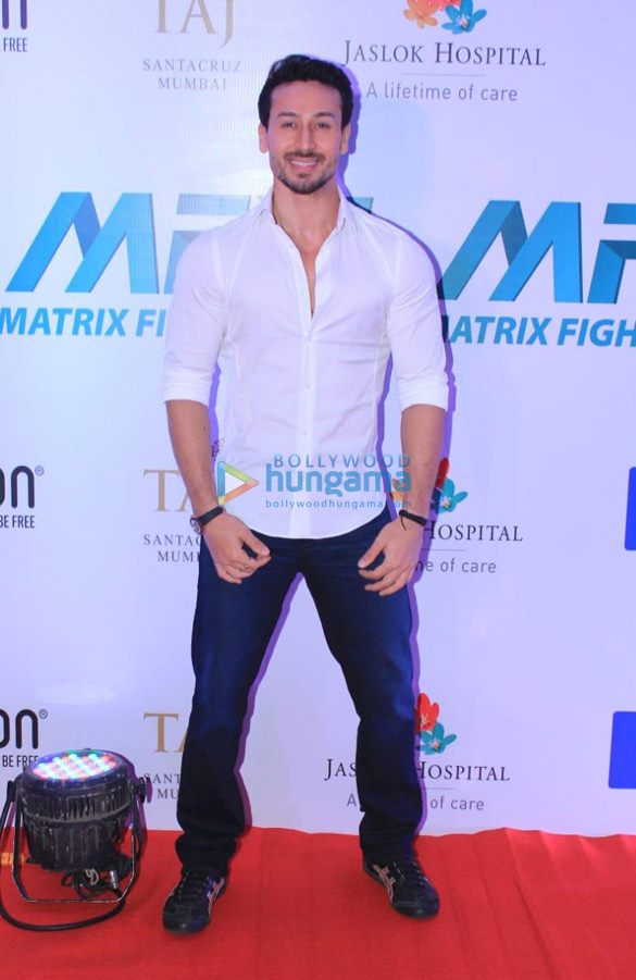 tiger shroff and krishna shroff host matrix fight night event 5