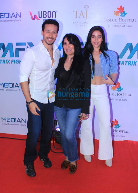 Tiger Shroff and Krishna Shroff host Matrix Fight Night event