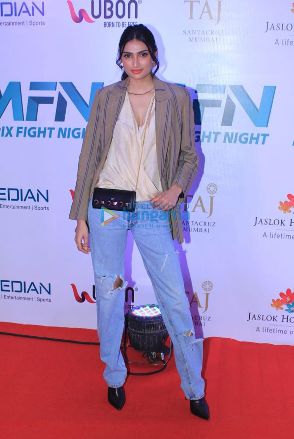 tiger shroff and krishna shroff host matrix fight night event 9