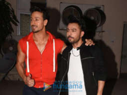 Tiger Shroff and Tony Kakkar spotted at Mehboob Studio in Bandra