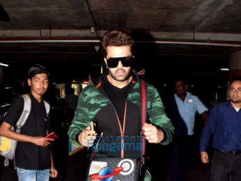 Urvashi Rautela, Raai Laxmi and Maniesh Paul snapped at the airport