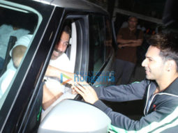 Varun Dhawan and Sunny Deol snapped at Sunny Super Sound in Juhu