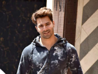 Varun Dhawan spotted at gym in Juhu