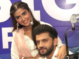 Zaheer Iqbal and Pranutan Bahl Promoting their Upcoming Film Notebook at Big FM
