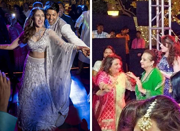 Arya and Sayyeshaa Wedding - From Saira Banu to the groom and bride, everyone set the dance floor on fire at this star studded wedding [See photos and videos inside]