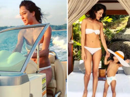 HOT! Lisa Haydon welcomes summer in her true blue bikini style as she takes her son Zack on a fun filled vacay! [See photos]