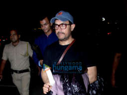 Aamir Khan, Kriti Sanon, Kajol and Ajay Devgn snapped at the airport