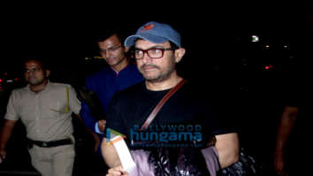 Aamir Khan, Kriti Sanon, Kajol and Ajay Devgn snapped at the airport