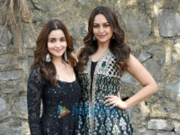 Aditya Roy Kapur, Sonakshi Sinha, Alia Bhatt and Varun Dhawan snapped at Filmcity promoting ‘Kalank’