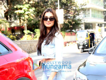 Ahan Shetty and Tara Sutaria spotted in Bandra