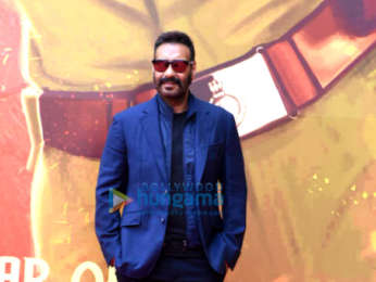 Ajay Devgn, Rakul Preet Singh and Tabu grace the trailer launch of De De Pyaar De