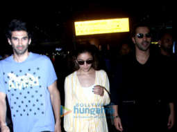 Alia Bhatt, Varun Dhawan, Aditya Roy Kapur and others snapped at the airport
