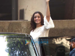 Alia Bhatt spotted at Sanjay Leela Bhansali’s office in Juhu