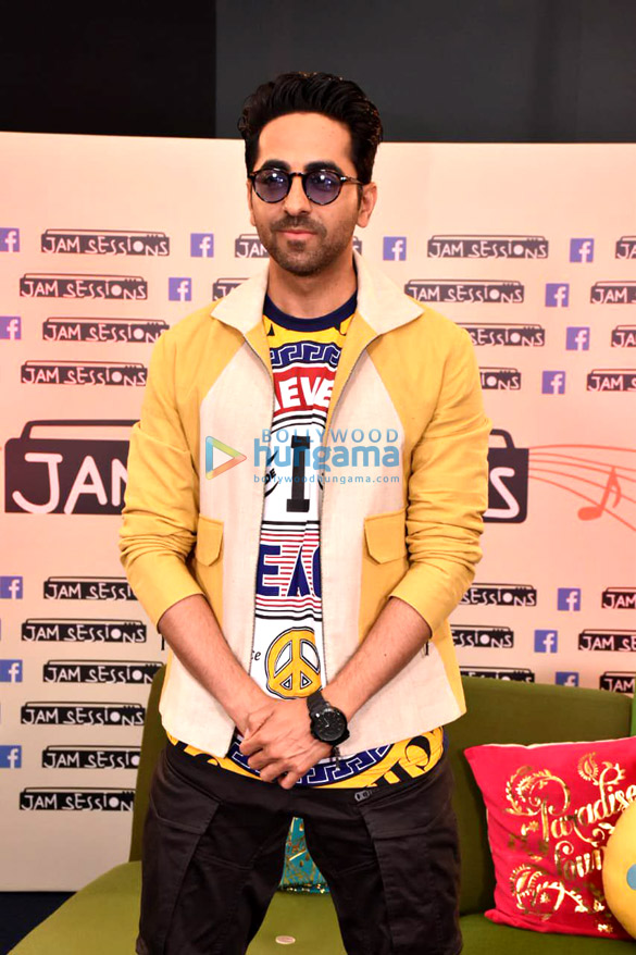 ayushmann khurrana launches the jam session on facebook 2