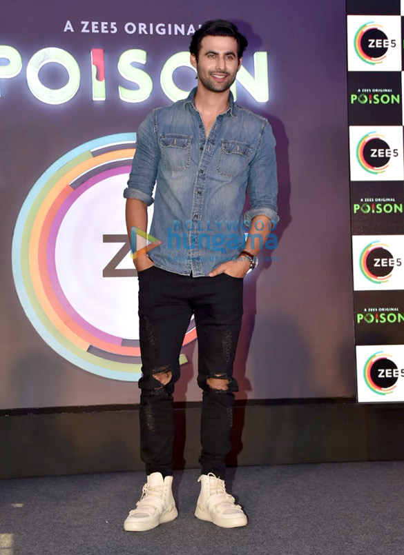 celebs grace the launch of the zee5 web series poison 4
