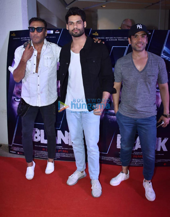 celebs snapped at the special screening of blank 3