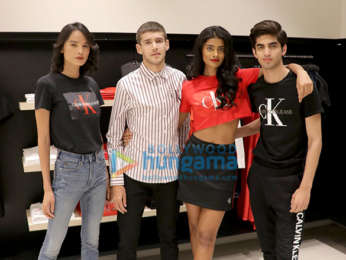Disha Patani snapped attending an event for Calvin Klein
