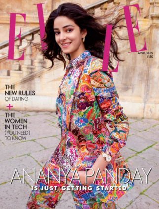 Ananya Pandey On The Covers Of Elle