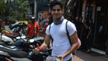 Ishaan Khatter pays fine for parking his bike in no parking zone