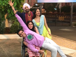 GOOD NEWS: The pictures from the wrap up party of the film are all things happy!