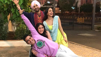 GOOD NEWS: The pictures from the wrap up party of the film are all things happy!