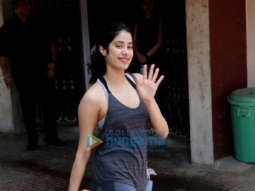 Janhvi Kapoor and Namrata Purohit spotted at the gym