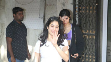 Janhvi Kapoor and Khushi Kapoor spotted at the gym