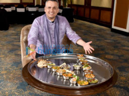 Joe Russo enjoys an authentic Indian Thali during his visit to India