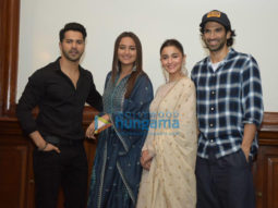 Kalank team snapped promoting the film in Delhi