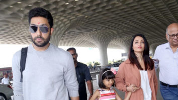 Abhishek Bachchan, Aishwarya Rai Bachchan, Kangana Ranaut and others snapped at the airport