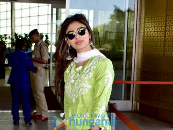 Abhishek Bachchan, Aishwarya Rai Bachchan, Kangana Ranaut and others snapped at the airport