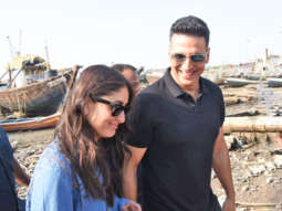 Kareena Kapoor Khan and Akshay Kumar Spotted @Versova Jetty after last schedule of their upcoming film Good News