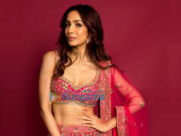 Malaika Arora snapped at Kalki Fashion’s ‘The Fuchsia Corsage Lehenga’ collection launch