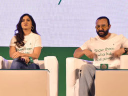 Panel discussion on progressive India with Saif Ali Khan & Bhumi Pednekar