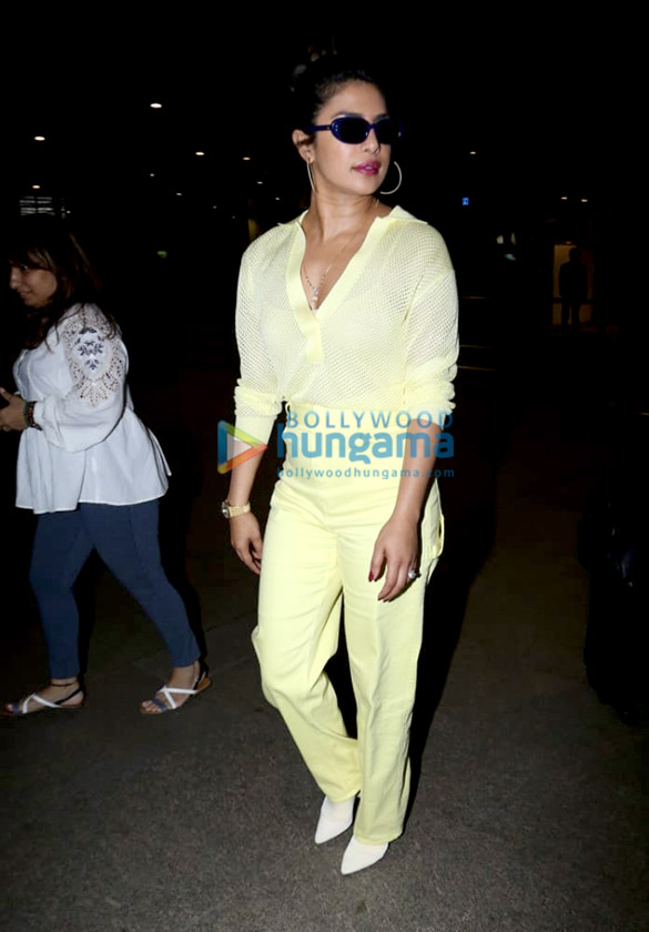 priyanka chopra jonas pooja chopra and others snapped at the airport 2