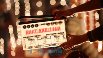 On The Sets from the movie Raat Akeli Hai