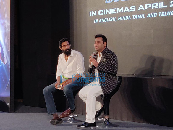 rana daggubati and a r rahman launch the telugu trailer and marvel anthem of avengers endgame in hyderabad 3