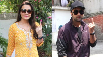 Ranbir Kapoor & Preity Zinta VOTES for Lok Sabha Elections 2019