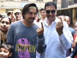 Ranveer Singh VOTES for Lok Sabha Elections 2019