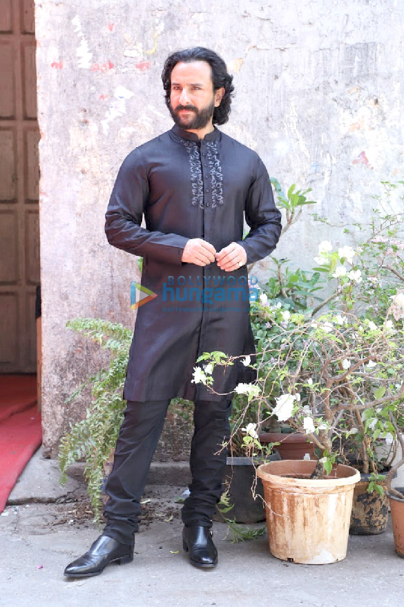 Saif Ali Khan snapped during a photoshoot
