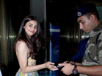 Salman Khan and Daisy Shah snapped at the airport
