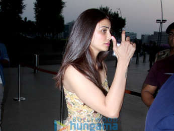 Salman Khan and Daisy Shah snapped at the airport