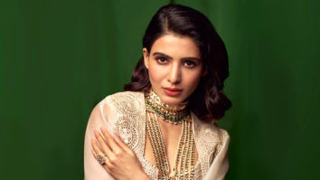 Samantha Akkineni looks mesmerising in Anamika Khanna as her dog, Hash Akkineni, photobombs her photoshoot