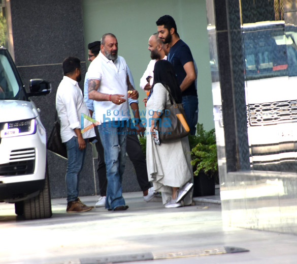 sanjay dutt snapped at the dharma productions office 2