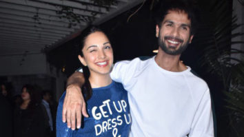 Shahid Kapoor and Kiara Advani snapped at the wrap up party of ‘Kabir Singh’